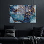 Wallity Cuadro Decorativo de Vidrio Templado Multicolor 50 x 70 cm